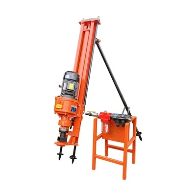 What is the difference between hydraulic and pneumatic rock drilling equipment?