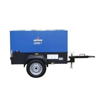 7Bar Portable Screw Air Compressor