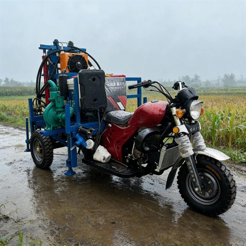 3 Wheel Trailer Water Well Drilling Machine best